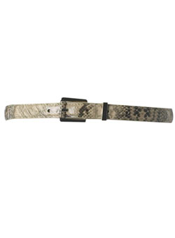 Dorothy Perkins Natural slim snake waist belt
