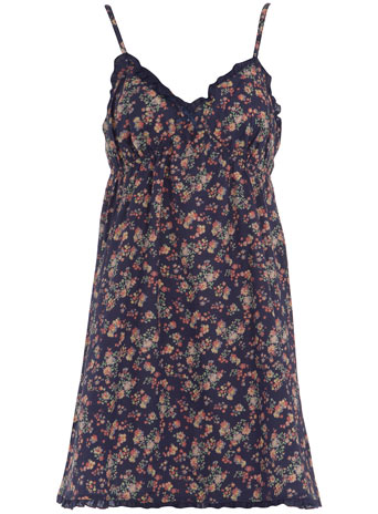 Dorothy Perkins Navy ditsy sleep chemise DP33310223