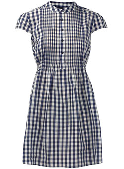 Dorothy Perkins Navy gigham tunic