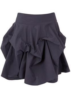 Dorothy Perkins Navy hitch skirt