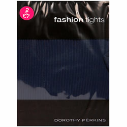 Navy rib tights
