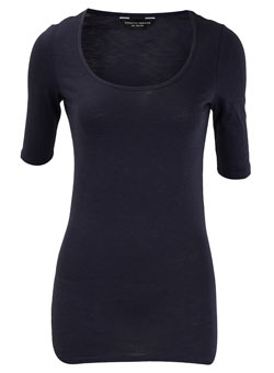 Dorothy Perkins Navy scoop neck top