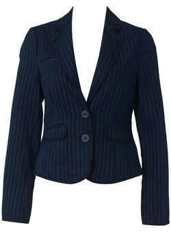 Dorothy Perkins Navy stripe blazer