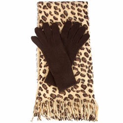 Dorothy Perkins Neutral animal brushed set