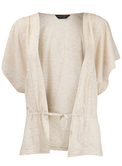 Dorothy Perkins Oatmeal butterfly top