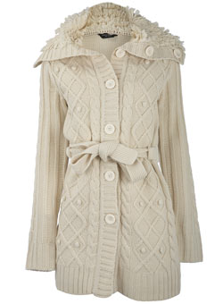 Dorothy Perkins Oatmeal trim cardigan