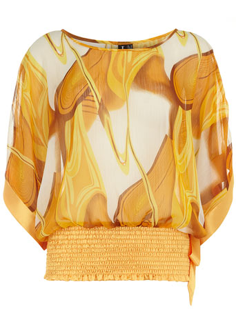 Dorothy Perkins Ochre kimono blouse DP94000907