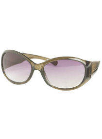 Dorothy Perkins Olive cateye sunglasses
