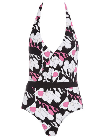 Olivia Rubin Black floral swimsuit DP06925041