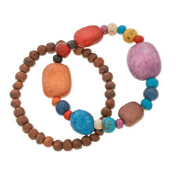 Dorothy Perkins Organic Bead Bracelet Set