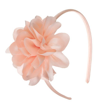 Dorothy Perkins Peach fabric flower headband