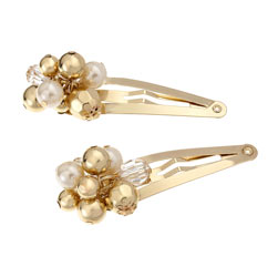 Dorothy Perkins Pearl cluster clips