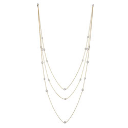 Dorothy Perkins Pearl Station Necklace