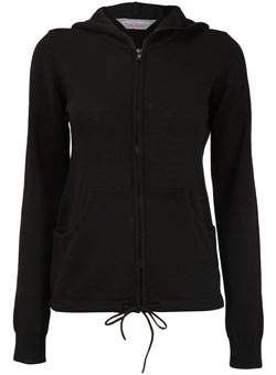 Dorothy Perkins Petite black hoody