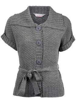 Dorothy Perkins Petite chunky collar cardigan