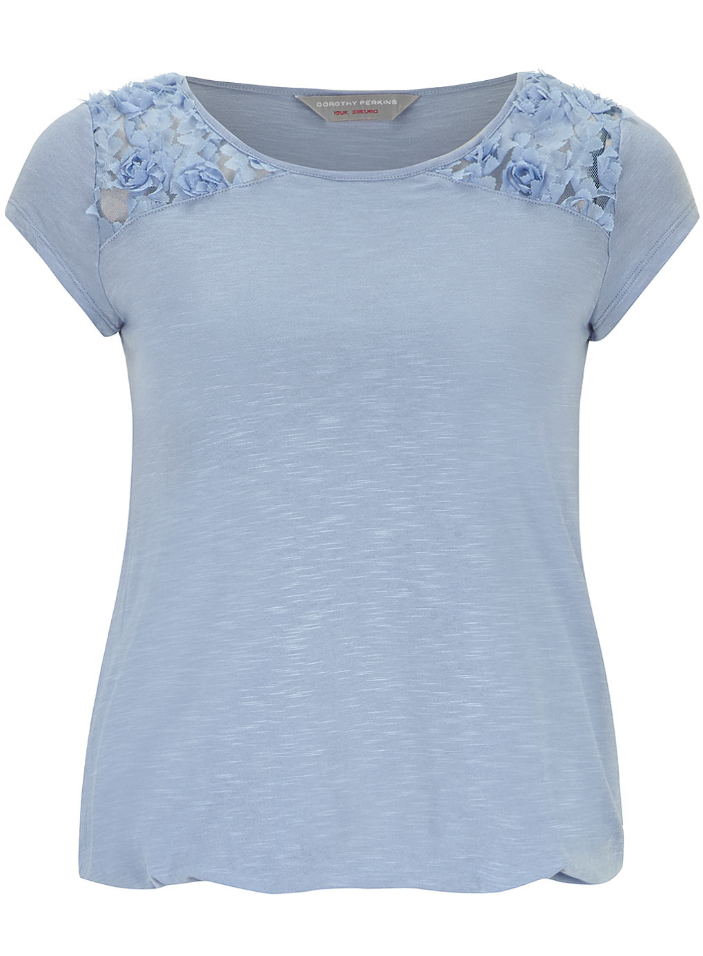 Dorothy Perkins Petite Flower Applique T-shirt 79229650