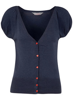Dorothy Perkins Petite navy cardigan