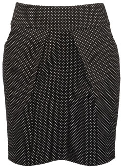 Dorothy Perkins Petite spot skirt