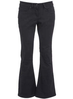 Dorothy Perkins Petite twill bootcut trousers
