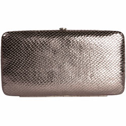 Dorothy Perkins Pewter hinged wallet