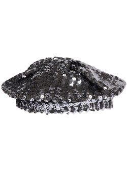 Dorothy Perkins Pewter sequin beanie