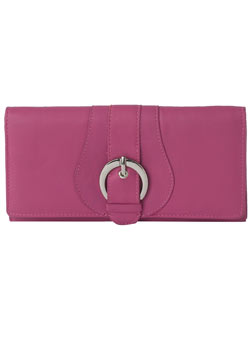 Dorothy Perkins Pink buckle purse