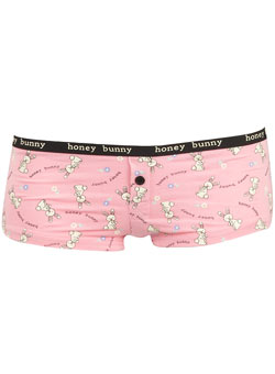 Pink bunny boxers