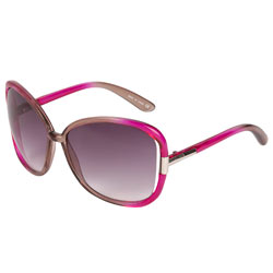 Pink butterfly sunglasses