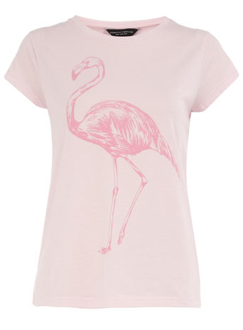 Dorothy Perkins Pink flamingo t-shirt DP56241601