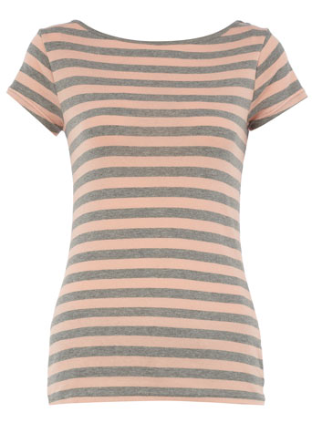 Pink/grey shortsleeve t-shirt DP56220711