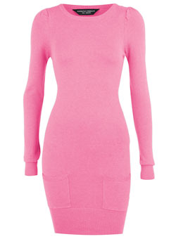 Dorothy Perkins Pink jumper dress