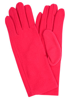 Dorothy Perkins Pink microfleece gloves
