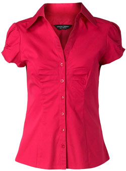 Dorothy Perkins Pink pleat front top