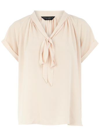 Dorothy Perkins Pink pussybow blouse DP05302182