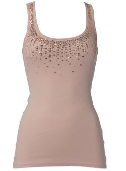 Dorothy Perkins Pink sequin vest