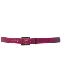 Dorothy Perkins Pink slim snake waist belt