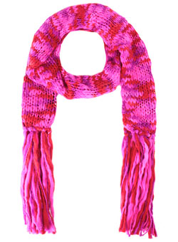 Dorothy Perkins Pink space dyed scarf