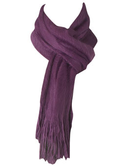Dorothy Perkins Purple brushed scarf