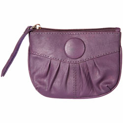 Dorothy Perkins Purple button purse