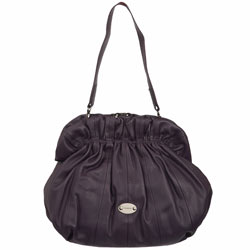 Dorothy Perkins Purple fiorelli ruched bag