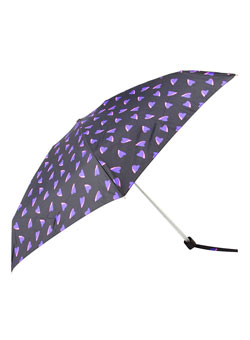 Dorothy Perkins Purple heart umbrella