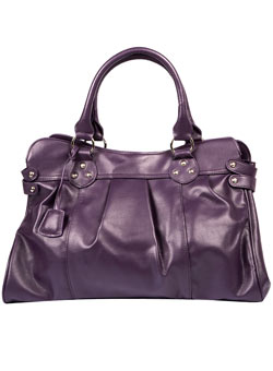 Dorothy Perkins Purple large tote bag