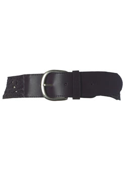Dorothy Perkins Purple leather waist belt
