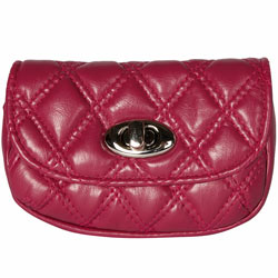 Dorothy Perkins Purple quilted purse
