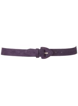 Dorothy Perkins Purple suede belt