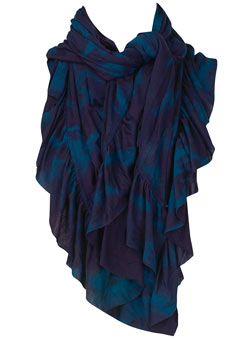 Dorothy Perkins Purple tie dye scarf
