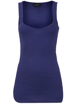 Dorothy Perkins Purple v-neck vest