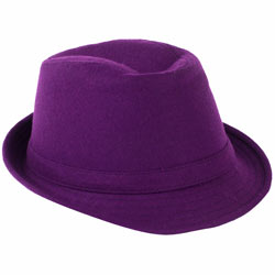 Dorothy Perkins Purple wool trilby