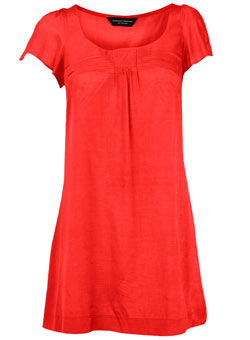 Red bow tunic