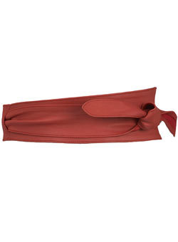 Dorothy Perkins Red leather sash belt